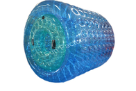 Artículo de la bola del agua del PVC el 1.8m Zorb, rodillo del agua azul modificado para requisitos particulares