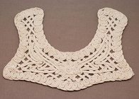 Bordado de ropa volante Marfil 100 escotes de Collar de encaje de Crochet de algodón