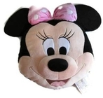 Amortiguadores y almohadas de la cabeza de Disney Mickey Moue Minnie Mouse para el lecho