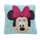 Amortiguador azul/del rosa de Disney Mickey Mouse de la felpa de la almohada de Minnie Mouse