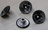 Botones de encargo grabados en relieve, botones de plata de la ropa de Matt de la ropa