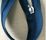 Las cremalleras de encargo de nylon azules de la ropa, chaqueta del bolso #5/#8/#10 Zippers