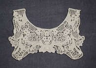 patrón floral 100% algodón crochet cuello de encaje para apparels (NL-355)