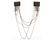 Joyas cadenas borde de hombro de diseños collares hechos a mano, collares artesanales (NL-443)