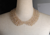 Cadena personalizada de cuello Collar perla, joyería de cuentas collares artesanales (JNL0027)