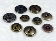 Botones a presión de encargo del metal de la aleación del cinc de la moda para la chaqueta con el logotipo