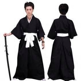 Equipo negro 100% del kendo del algodón del OEM con la correa blanca para las mujeres, hombres