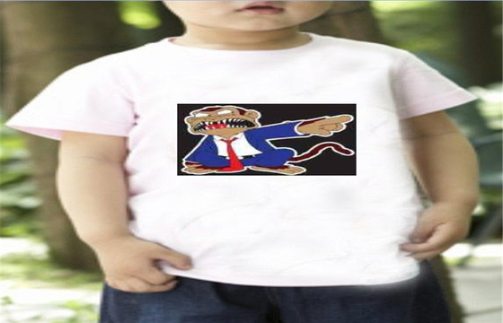 Camiseta activada sonido electroluminiscente XS, S, M, L, XL del EL de los productos de los niños