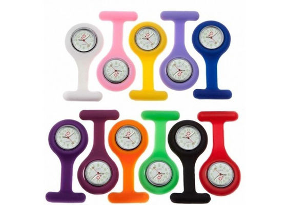 Movimiento personalizado de Japón o China movimiento Watch Fob de Gel de silicona enfermera / 85 * 39 mm