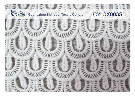 Tela bordada respetuosa del medio ambiente del cordón para la ropa interior, ropa interior CY-CX0035