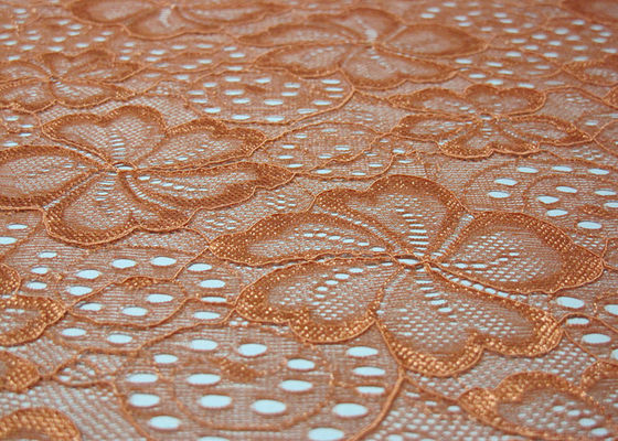 Tela elástico del cordón de Spandex de la nueva moda para el vestido de boda, ropa interior CY-DN0006