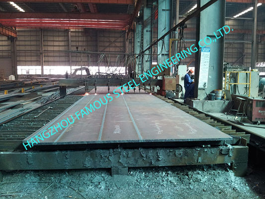 El metal Clearspan ancho industrial abriga Preengineered AISC 80 x 110