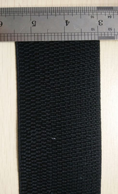 Ennegrezca el nilón elástico tejido/Spandex de las correas para la ropa en 2,5" anchura