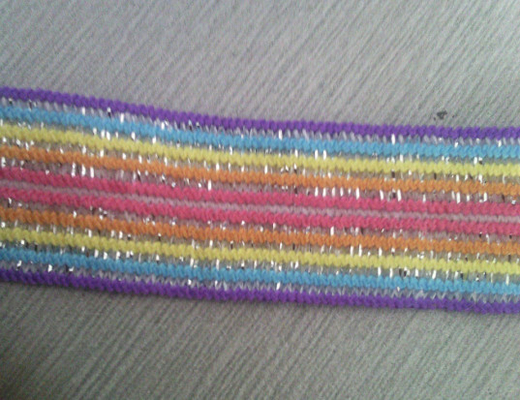Correas elásticos multicoloras