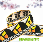 Bandas elásticos tejidas telar jacquar de la tela de las correas de China