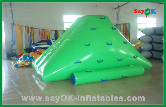 Juguetes inflables del agua del iceberg de los niños, juguetes inflables de encargo de la piscina