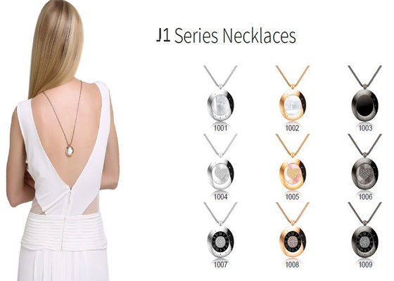 Las mujeres Bluetooth Smart del Rose-Oro cupieron la batería de medición del kilometraje del collar