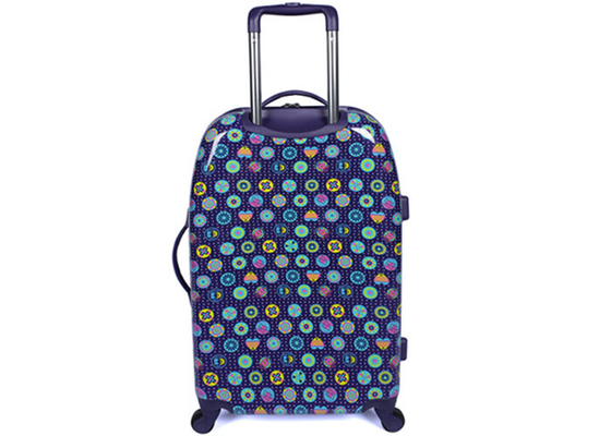 Modificado 20 25 para requisitos particulares bolso coloreado brillante del viaje del equipaje de la caja de la carretilla de la PC de 28 pulgadas