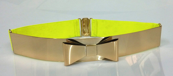 Enrarezca las correas elásticos del paño de las correas de los 2cm - de los 4cm para el bownot del metal de las mujeres