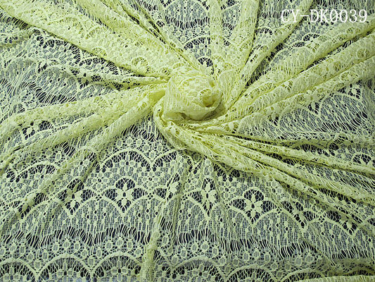 El hueco de nylon de la nueva llegada horneó el accesorio de la ropa a la crema y con pan rallado del vestido del cordón de la tela (CY-DK0039)