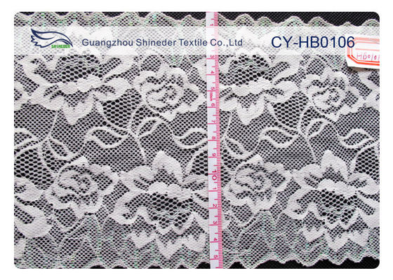 Cordón de nylon del diseño del OEM/del ODM con el material de elástico para la camisa CY-HB0106
