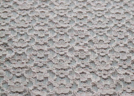 Tela de nylon del cordón del algodón respetuoso del medio ambiente para la decoración casera CY-LW0148 durable