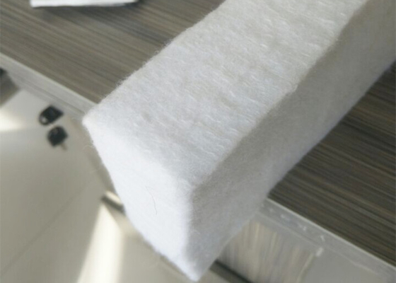 guata/acolchado de la tela filtrante del polvo de 8500gsm 40m m PE para el amortiguador de aluminio